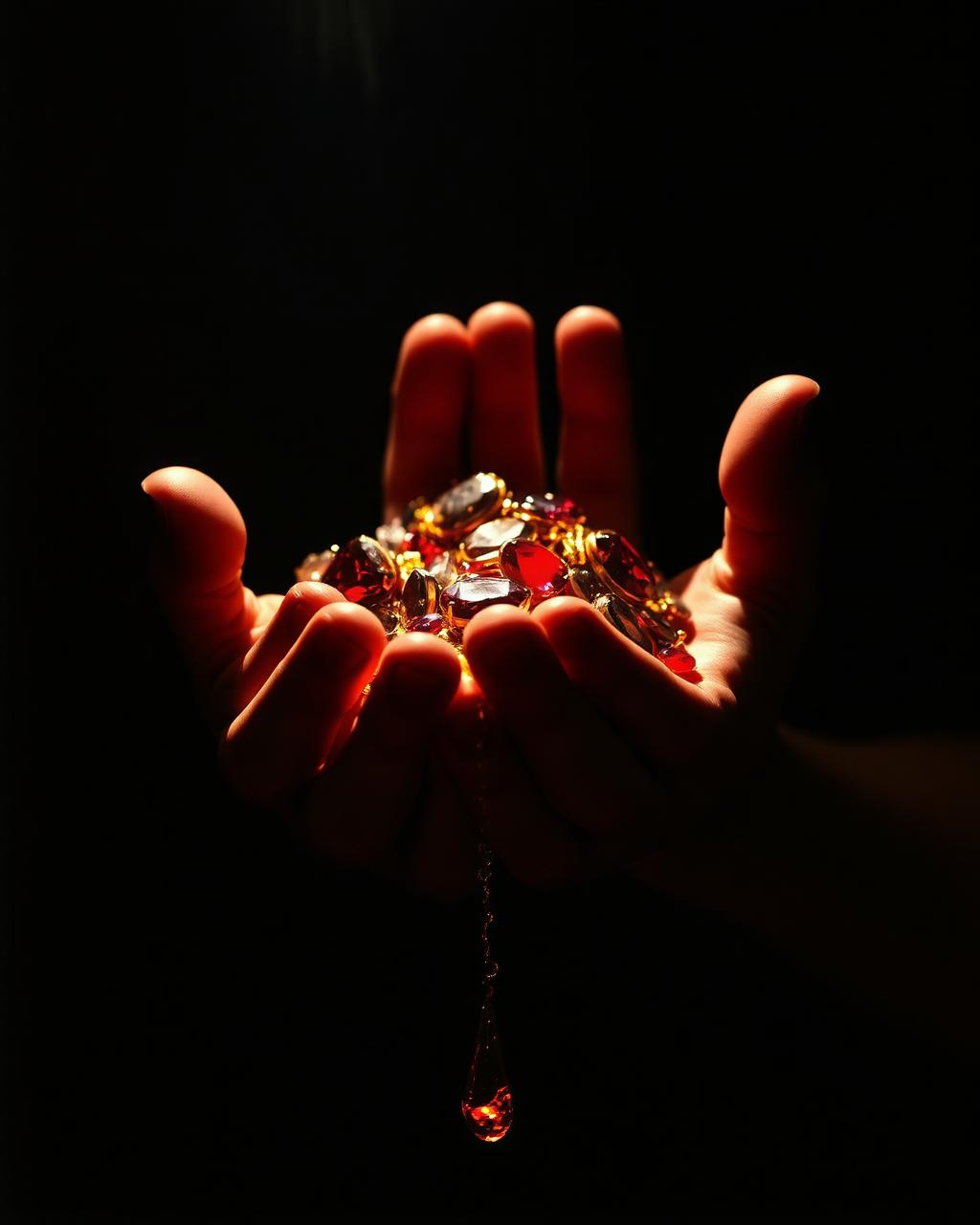Greed — Avaritia, an allegorical portrait