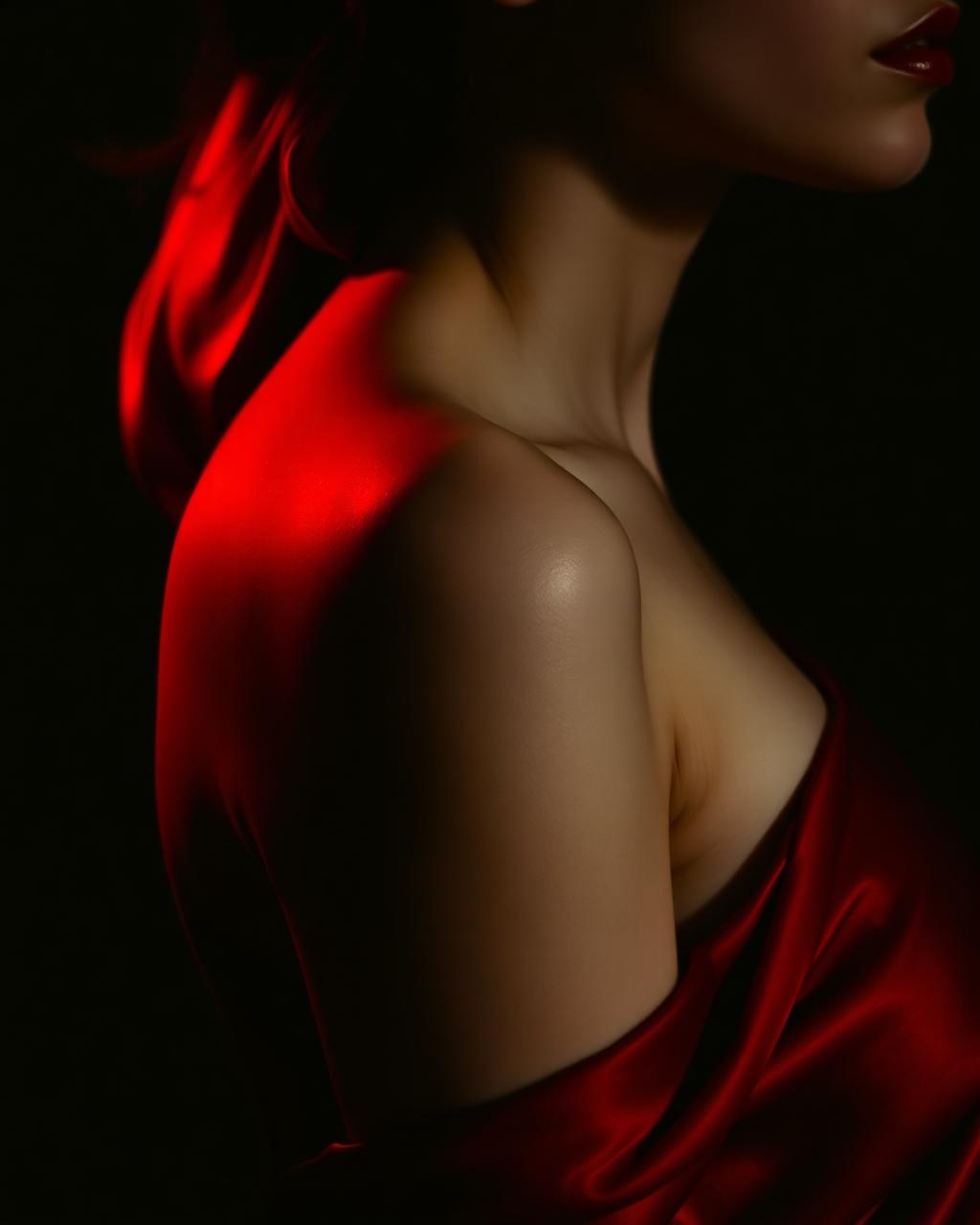 Lust — Luxuria, an allegorical portrait