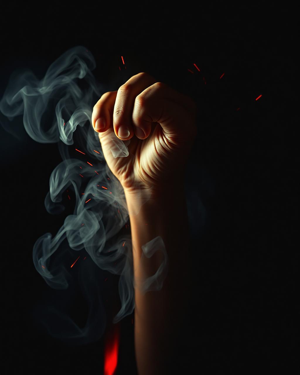 Wrath — Ira, an allegorical portrait